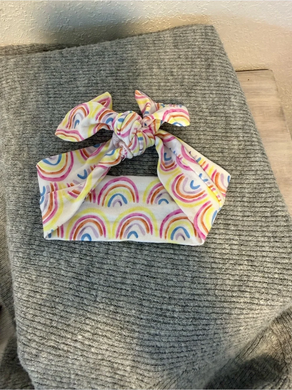 Little Sleepies Bamboo Rainbow Knot Headband - Multicolor